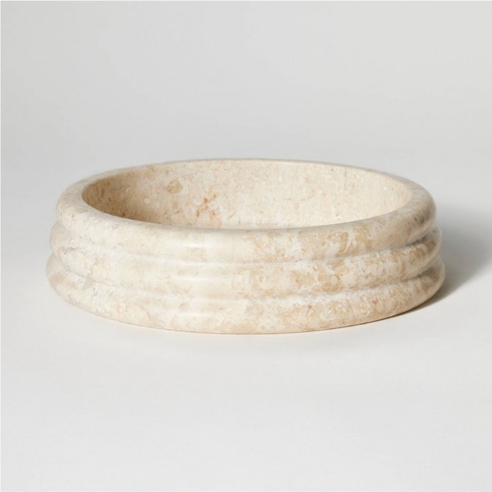 Modern Marble Figural Beige - Threshold™ designed with Studio McGee